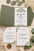 Faire-Part Mariage Élégant