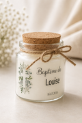 Mini bougie personnalisée