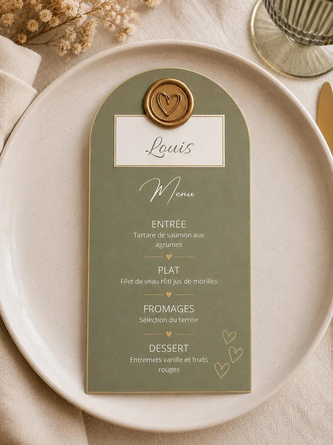 Menu Solène